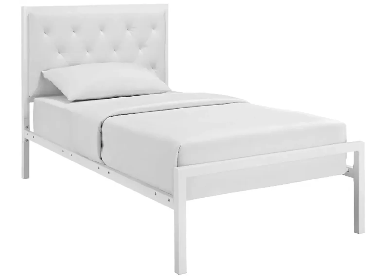 Mia Twin Vinyl Bed