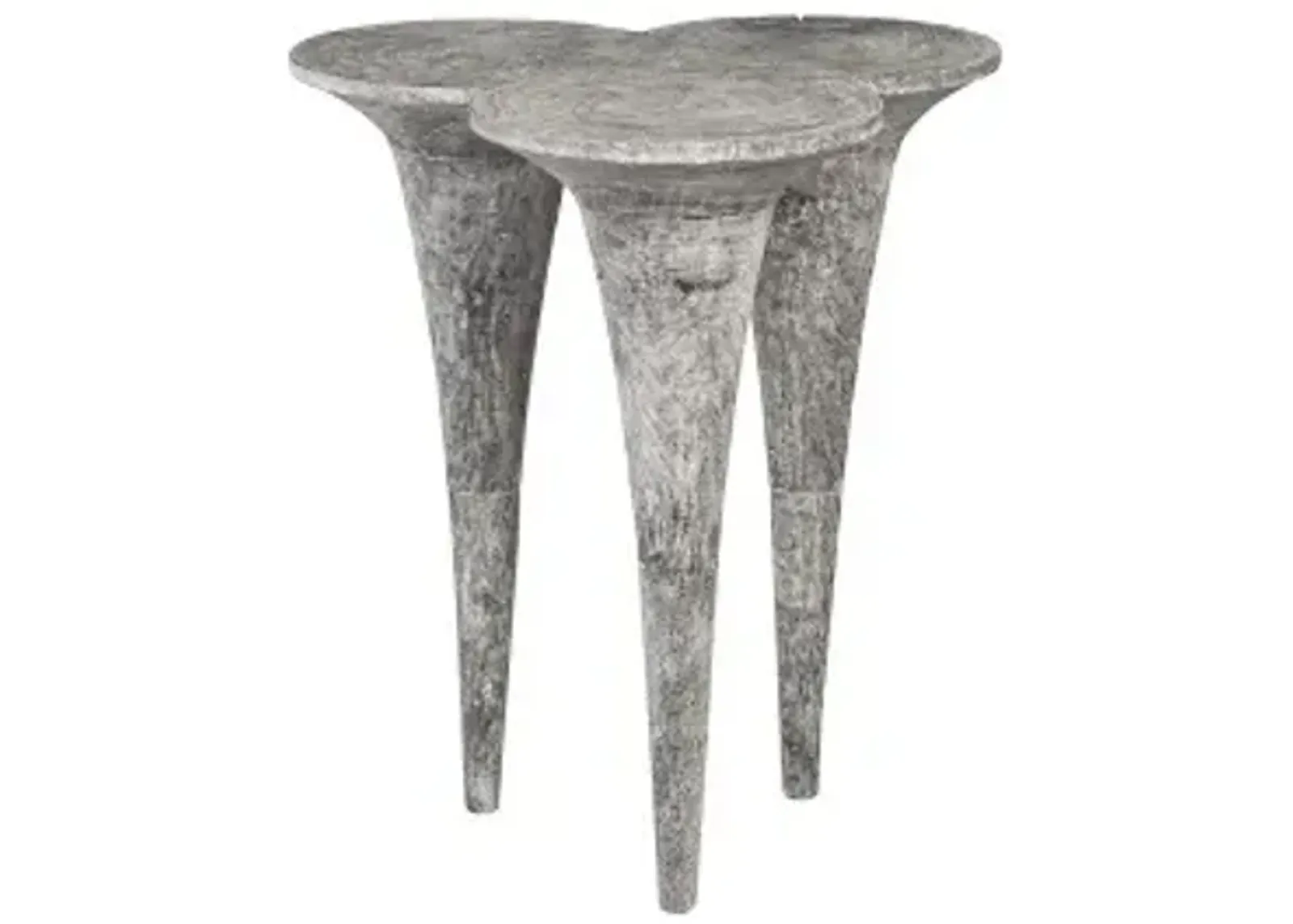 marley bar table, chamcha wood, gray stone finish