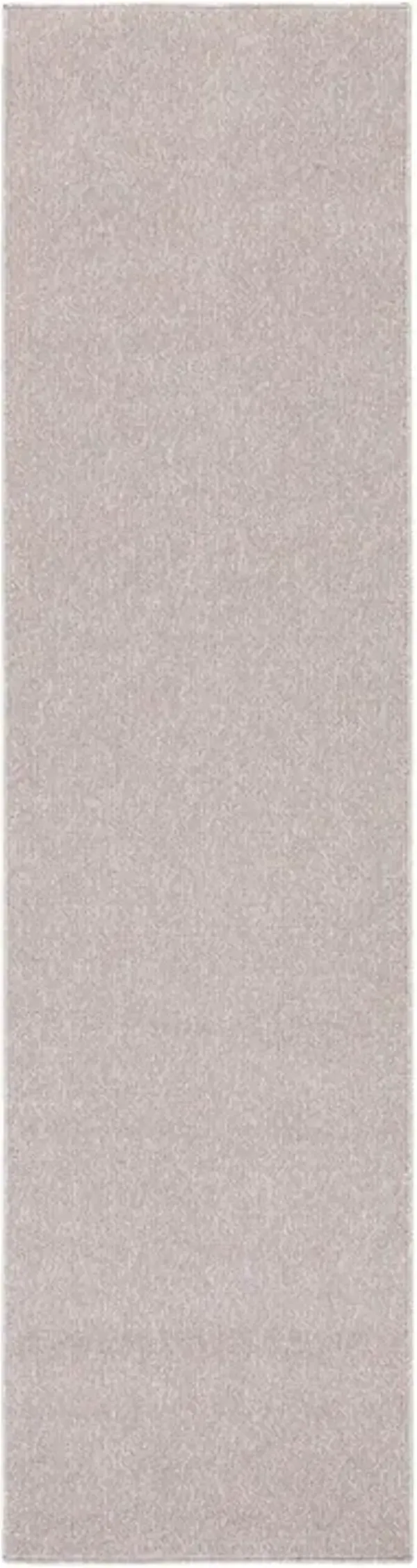 RIVER 600 Beige  2'-2' X 8' Runner Rug