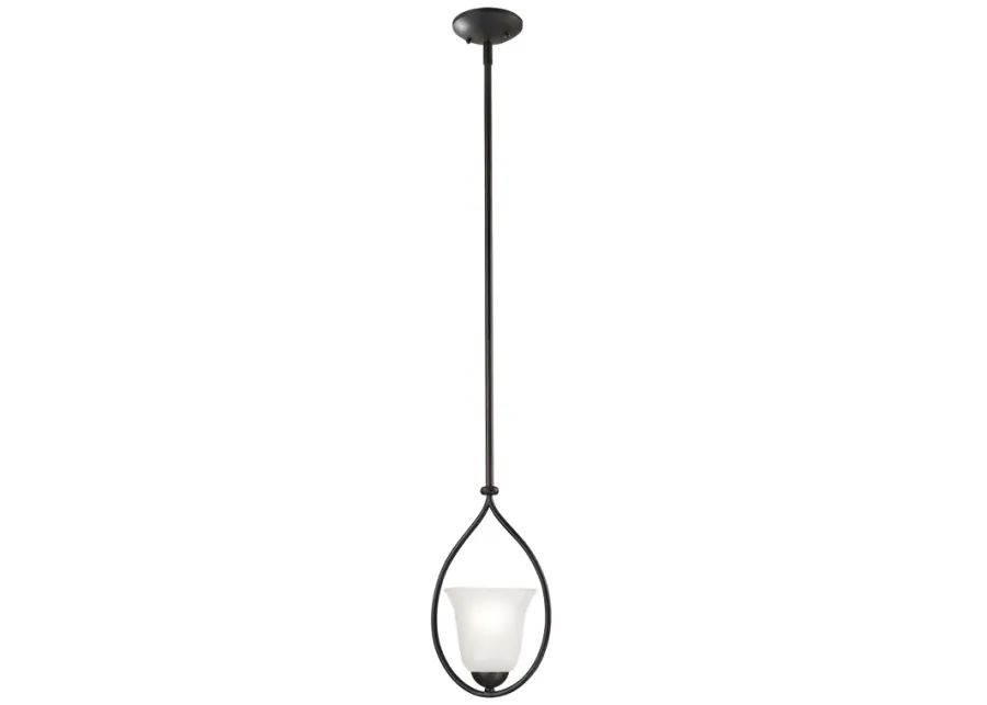 Conway 8" Wide 1-Light Mini Pendant - Oil Rubbed Bronze