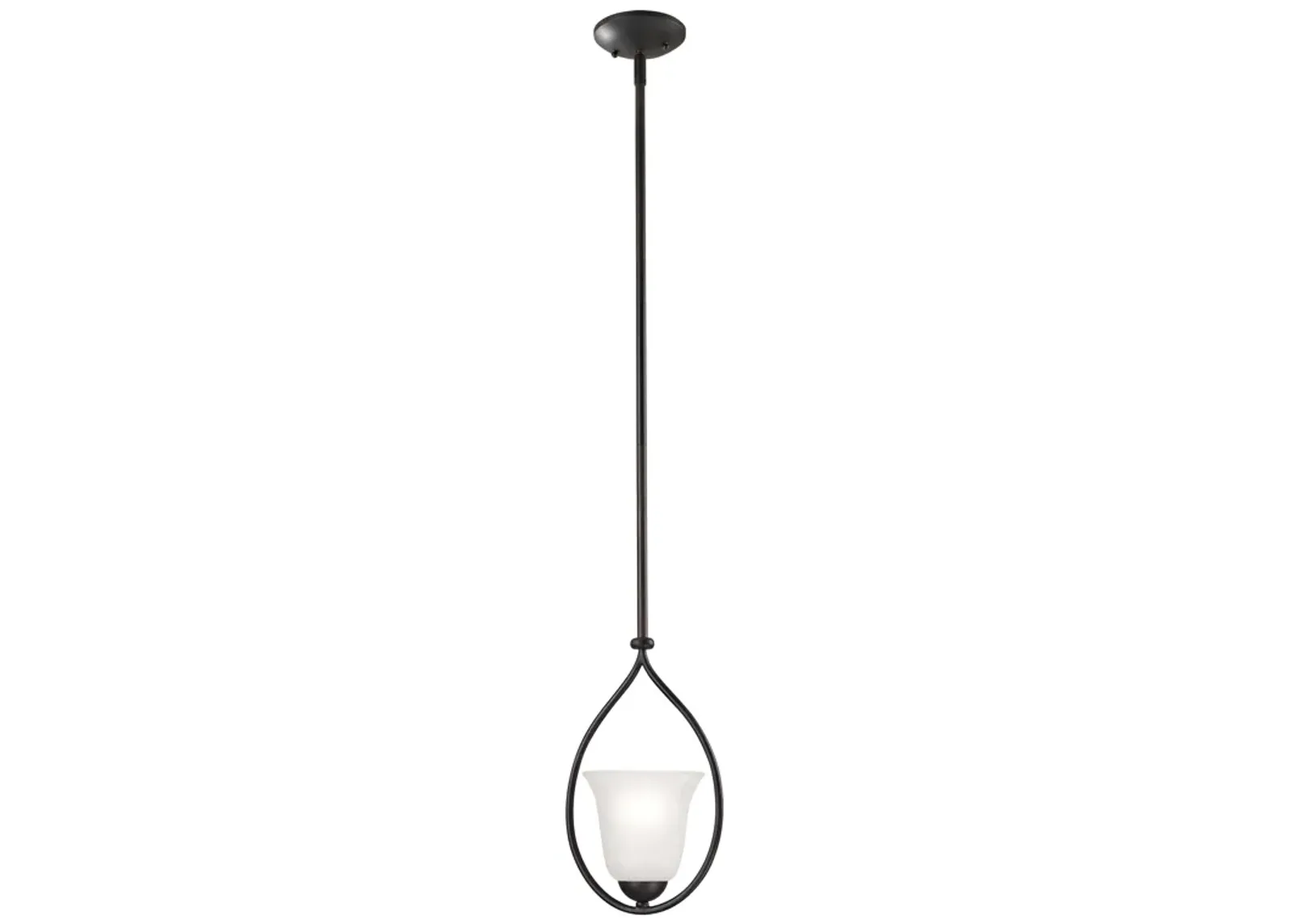 Conway 8" Wide 1-Light Mini Pendant - Oil Rubbed Bronze