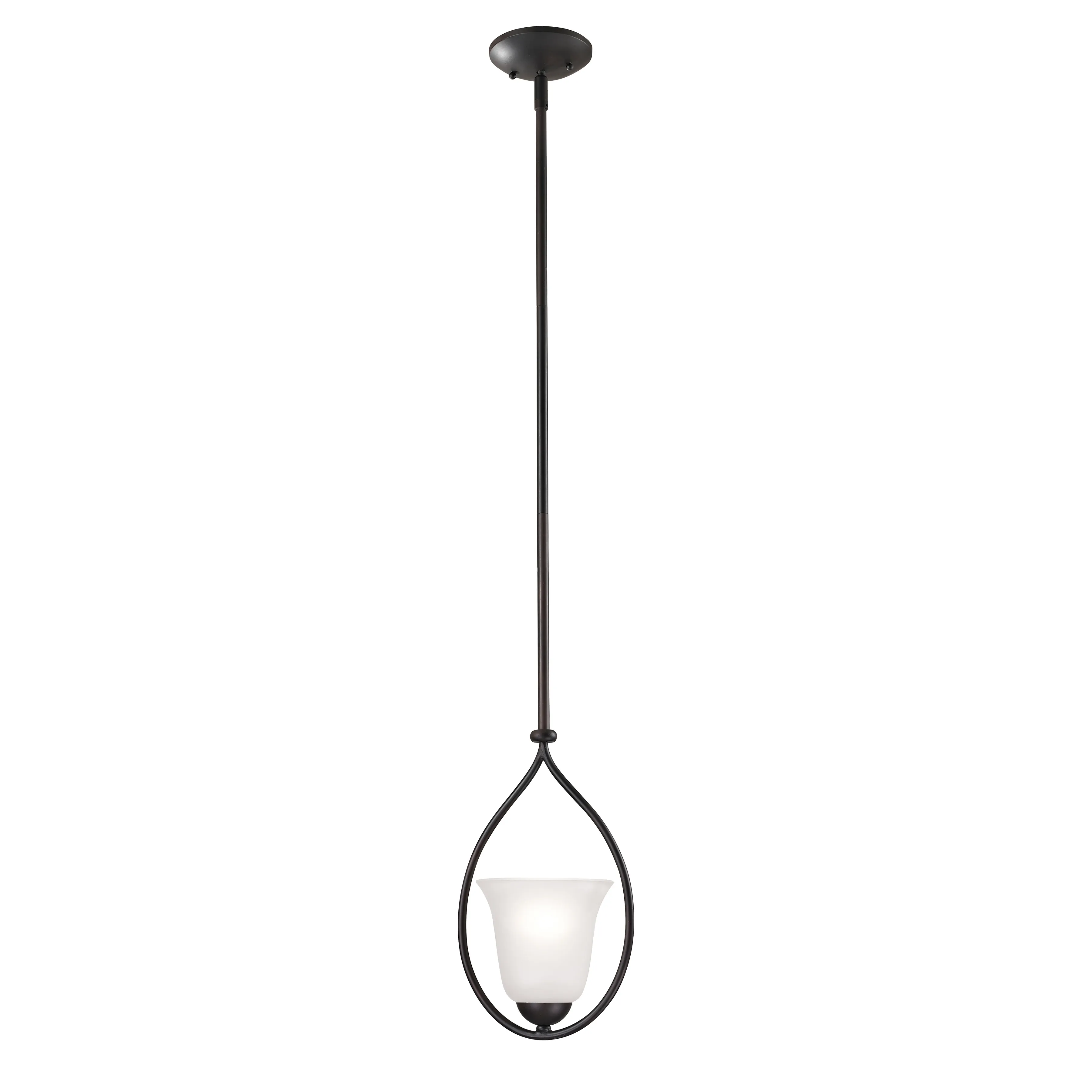 Conway 8" Wide 1-Light Mini Pendant - Oil Rubbed Bronze