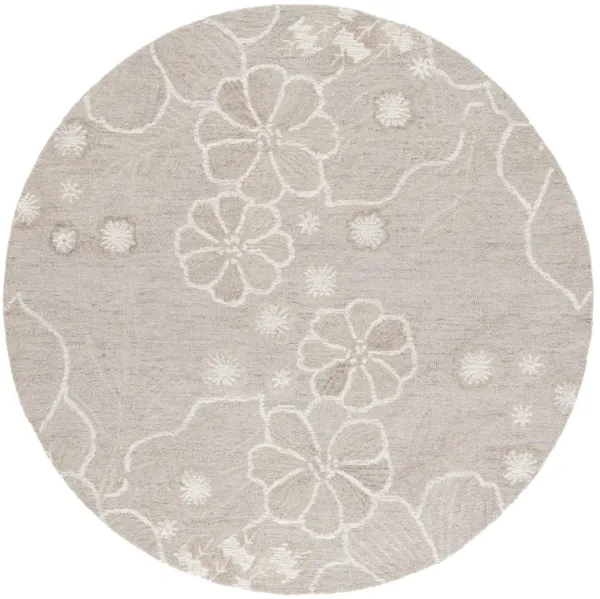 JARDIN Hand Tufted 6' x 6' Round area rug