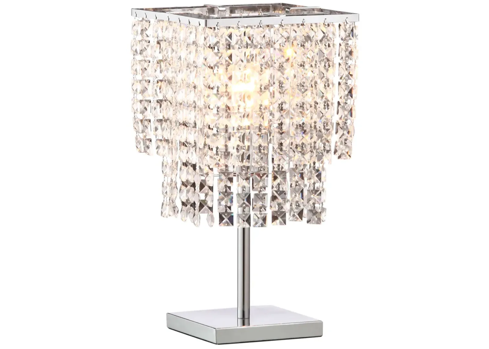 Falling Stars Table Lamp Chrome