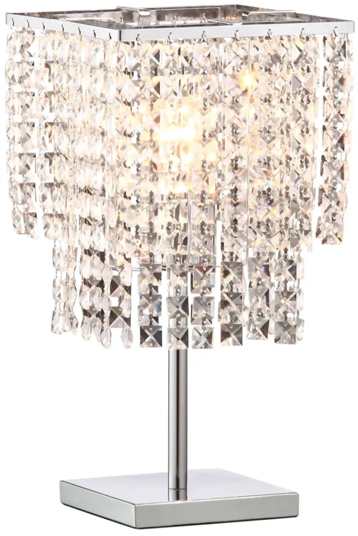 Falling Stars Table Lamp Chrome