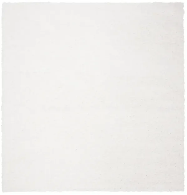 AUGUST SHAG 900 WHITE 10' x 10' Square Square Rug