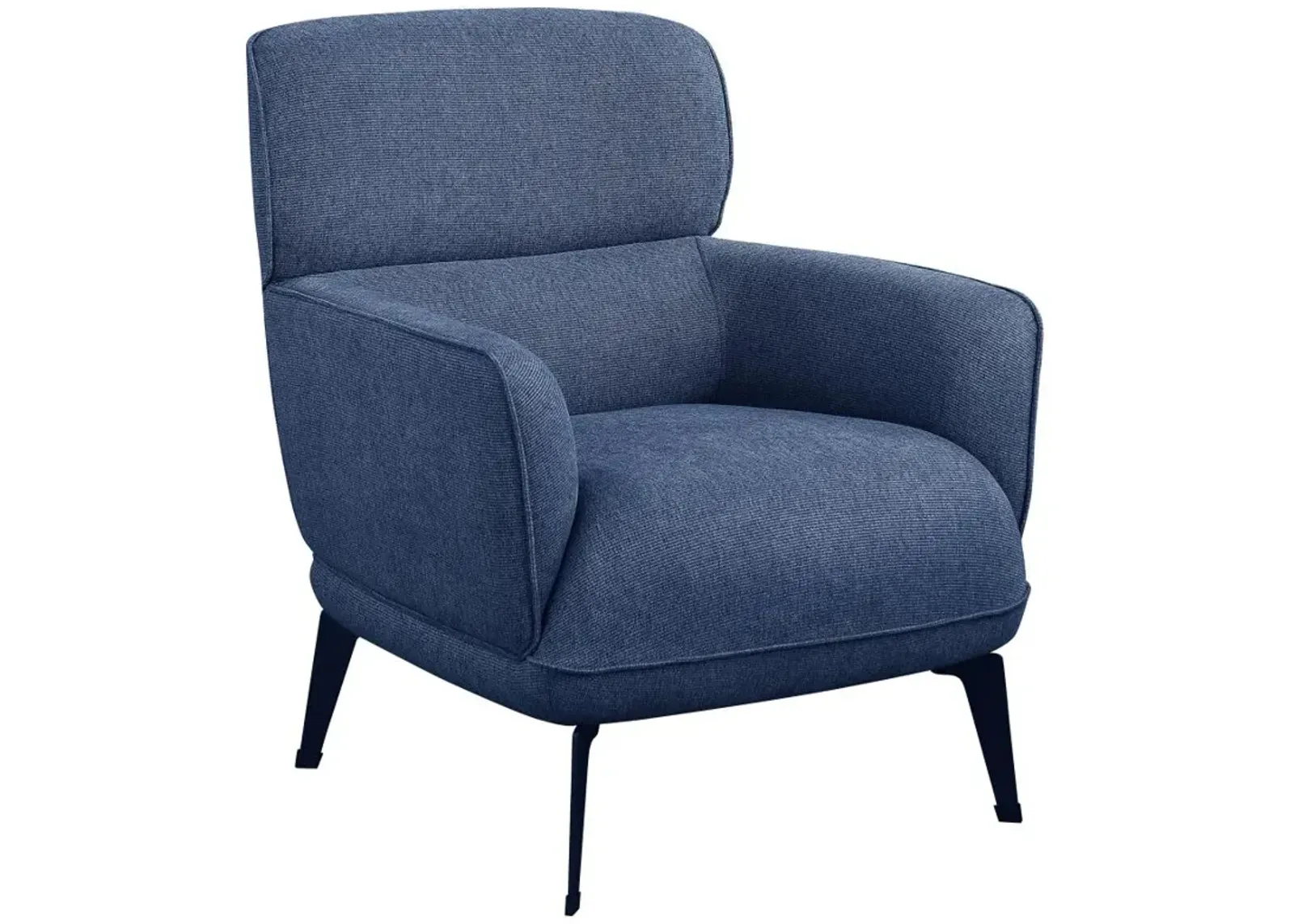 Andrea Heavy Duty High Back Accent Chair Blue