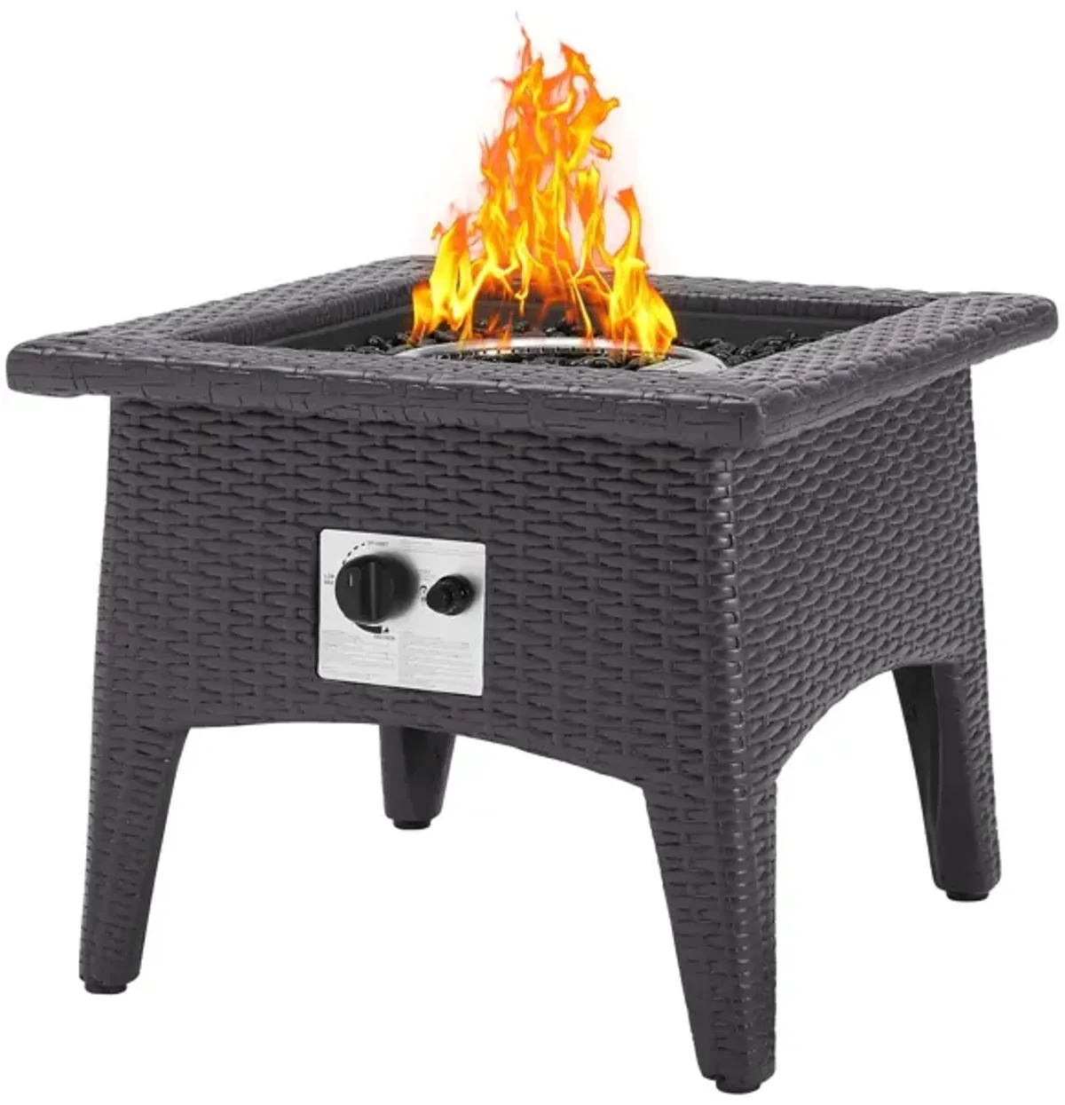 Vivacity Outdoor Patio Fire Pit Table