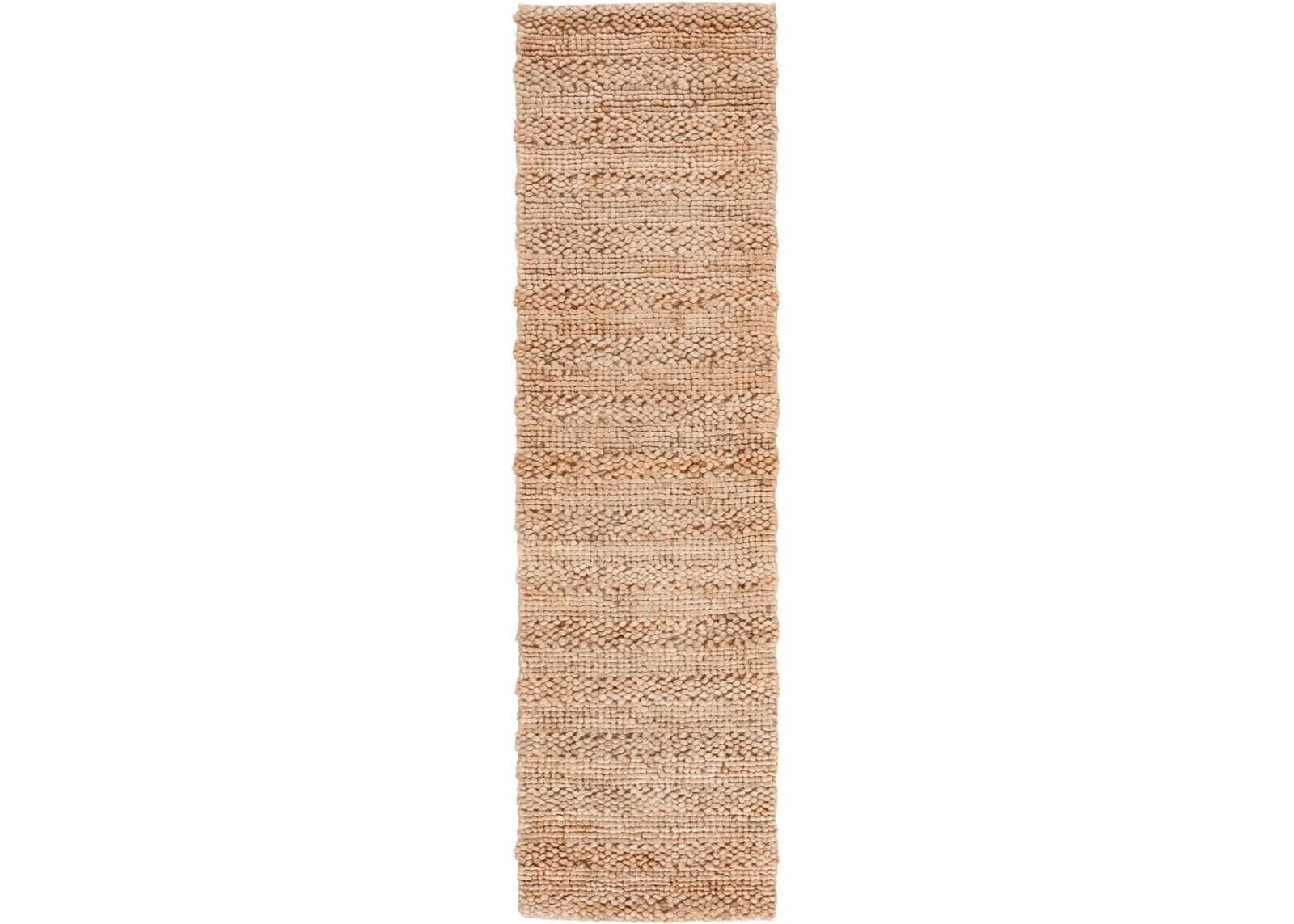 NATURAL FIBER 477 NATURAL 2'-3' x 9' Runner Rug