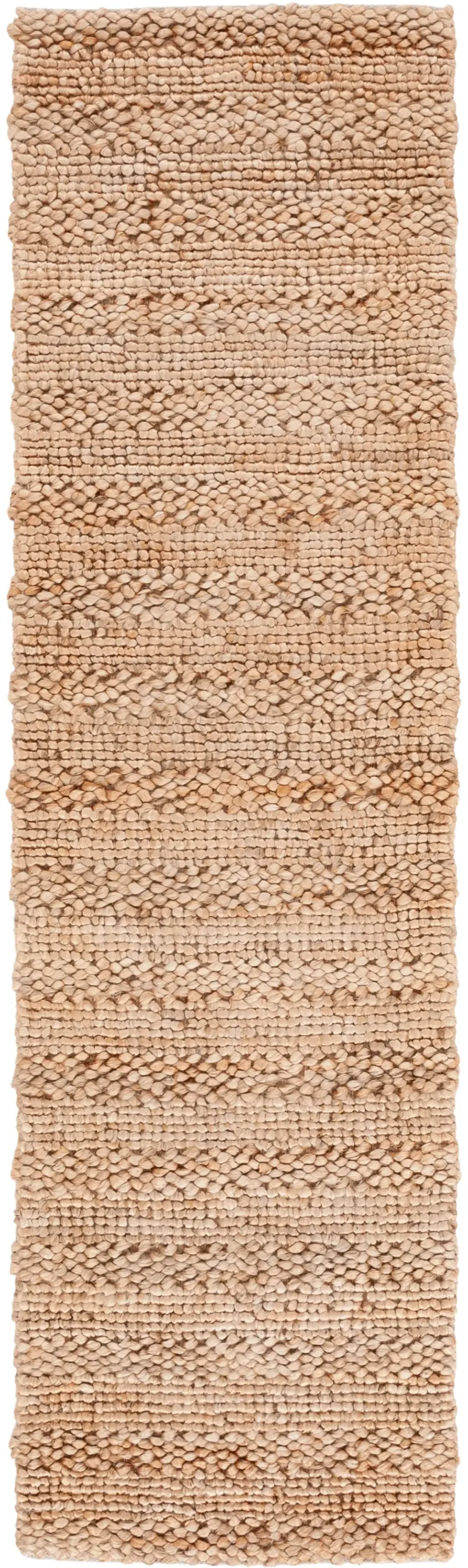 NATURAL FIBER 477 NATURAL 2'-3' x 9' Runner Rug