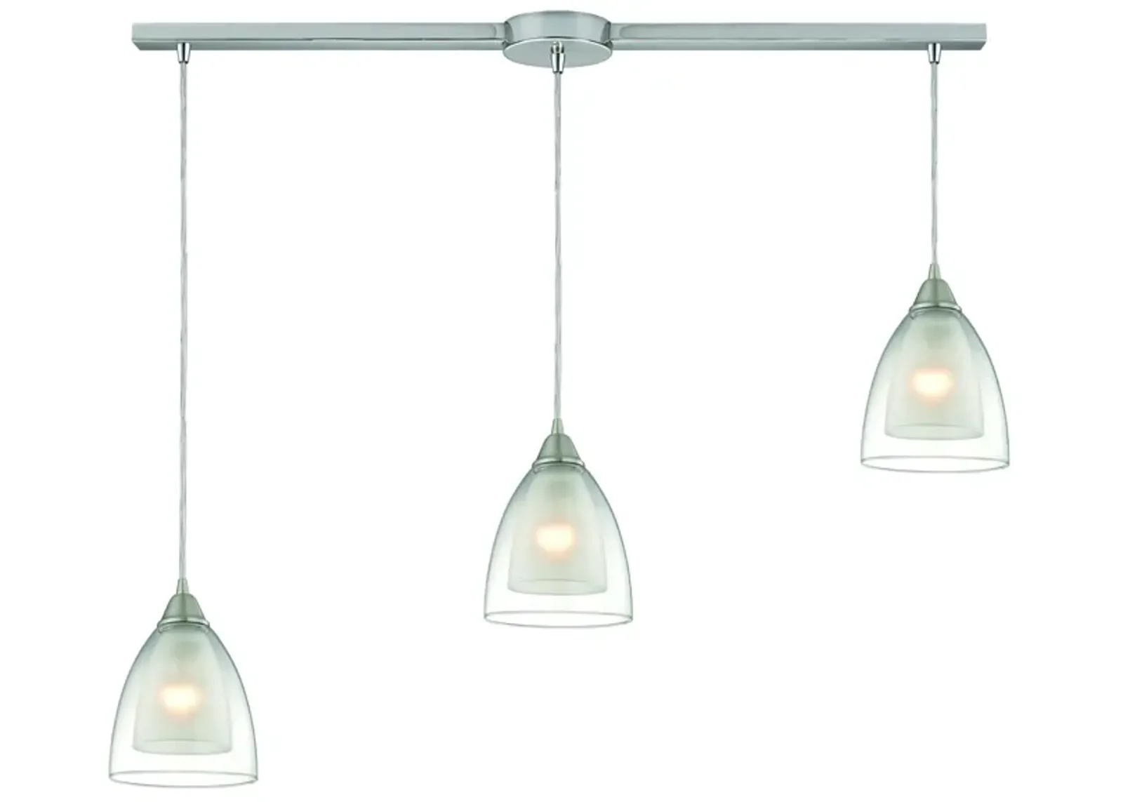 Layers Configurable Multi Pendant - Satin Nickel