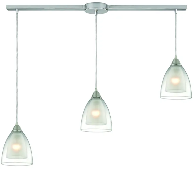 Layers Configurable Multi Pendant - Satin Nickel