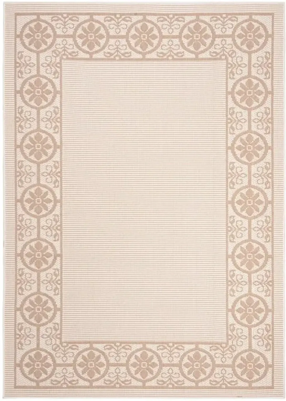 Safavieh BERMUDA 800 Collection BMU815C-8 Ivory / Beige 8' X 10'