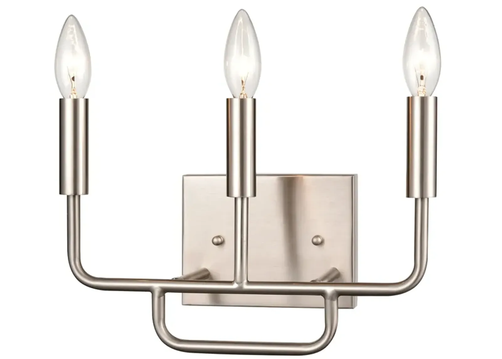 Park Slope 13" Wide 3-Light Vanity Light - Brushed Nickel