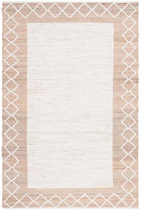 NATURAL FIBER Hand Woven 5' x 8' area rug