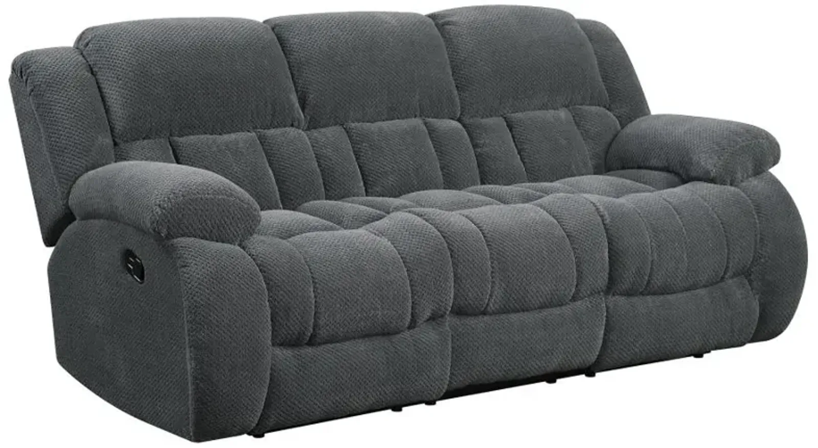 Weissman Pillow Top Arm Motion Sofa Charcoal