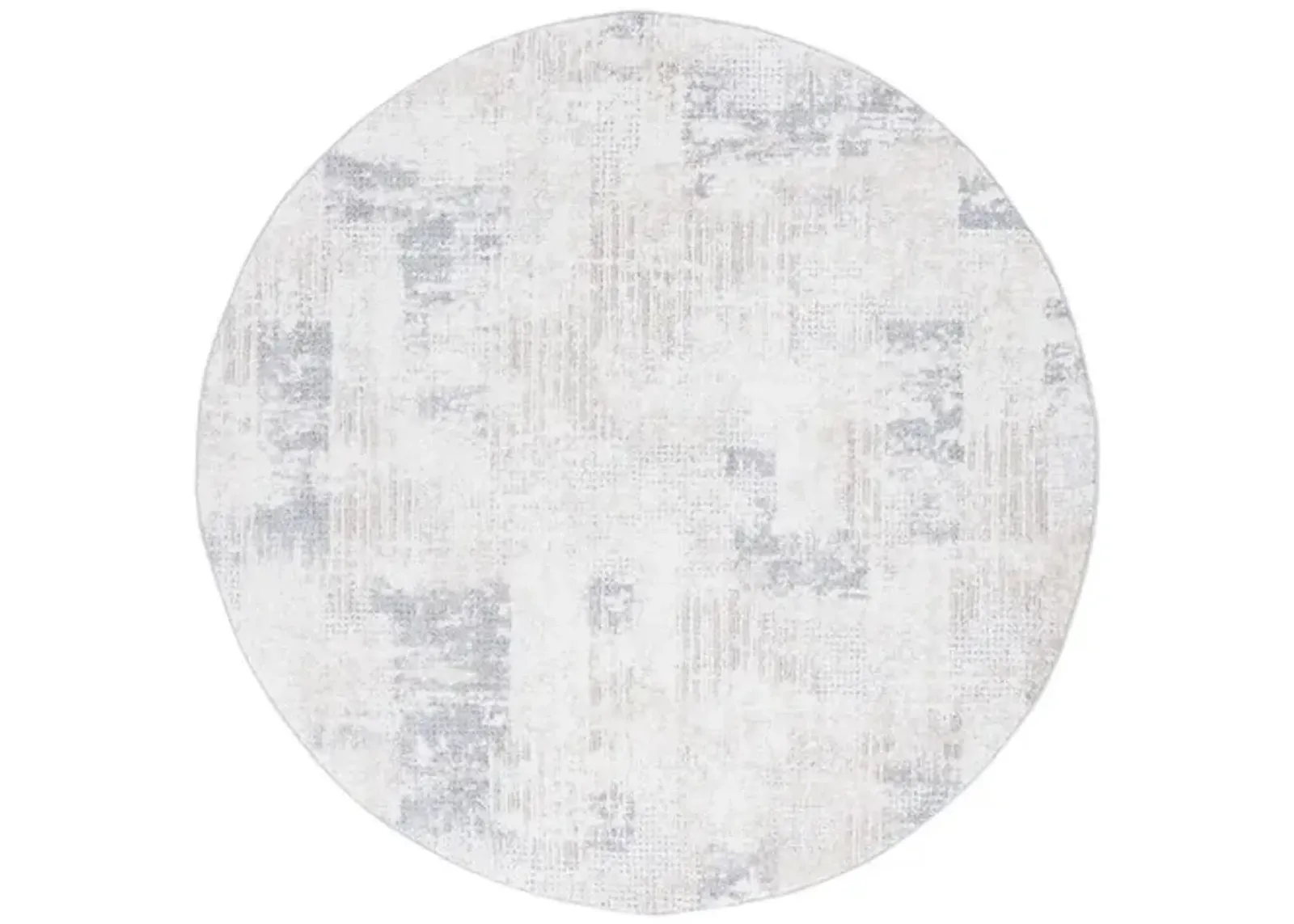 OPAL 418 Grey 6'-7' X 6'-7' Round Round Rug