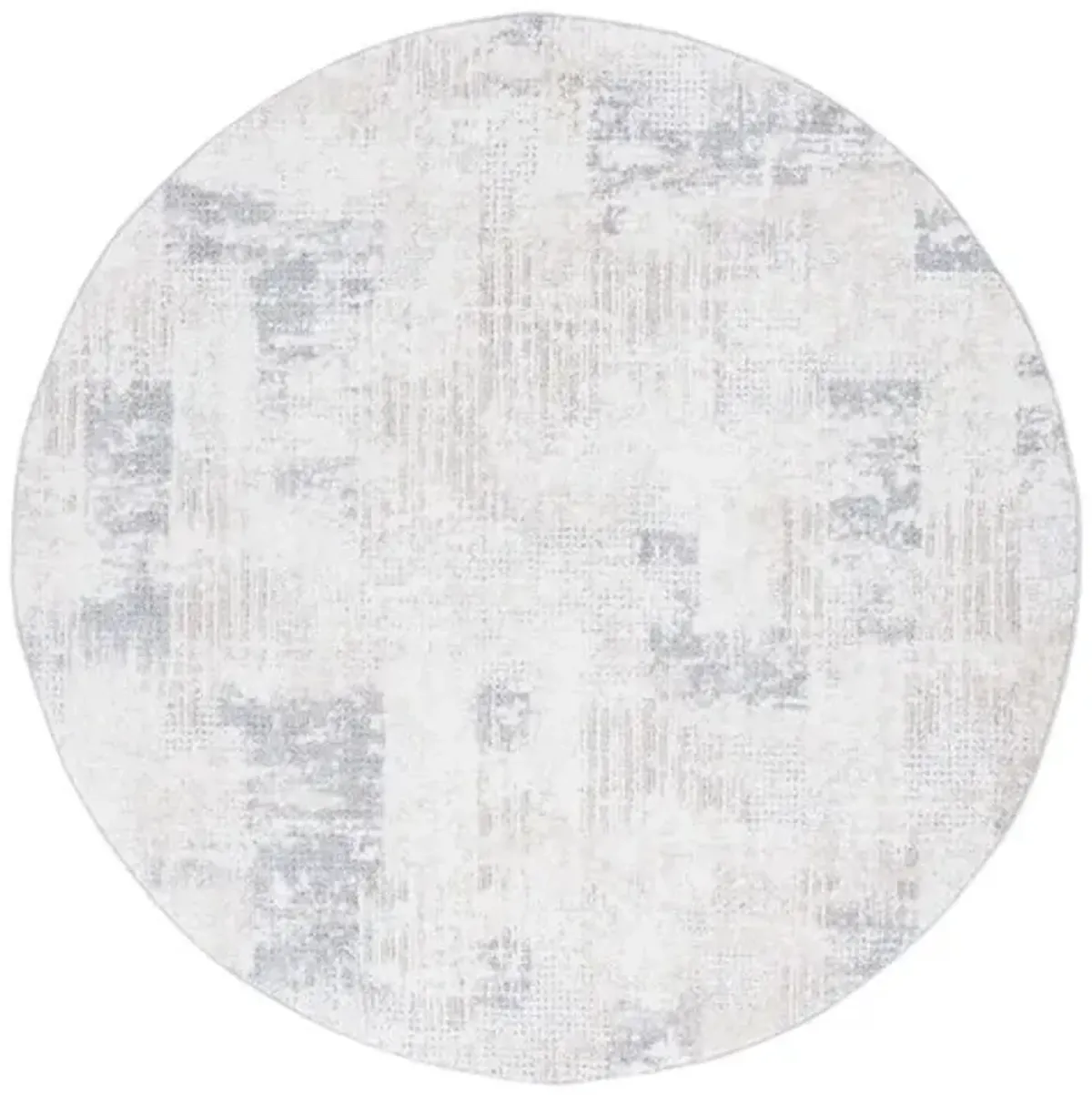 OPAL 418 Grey 6'-7' X 6'-7' Round Round Rug