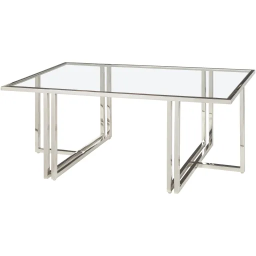 Canberra CNB-001 17"H x 44"W x 21"D Coffee Table