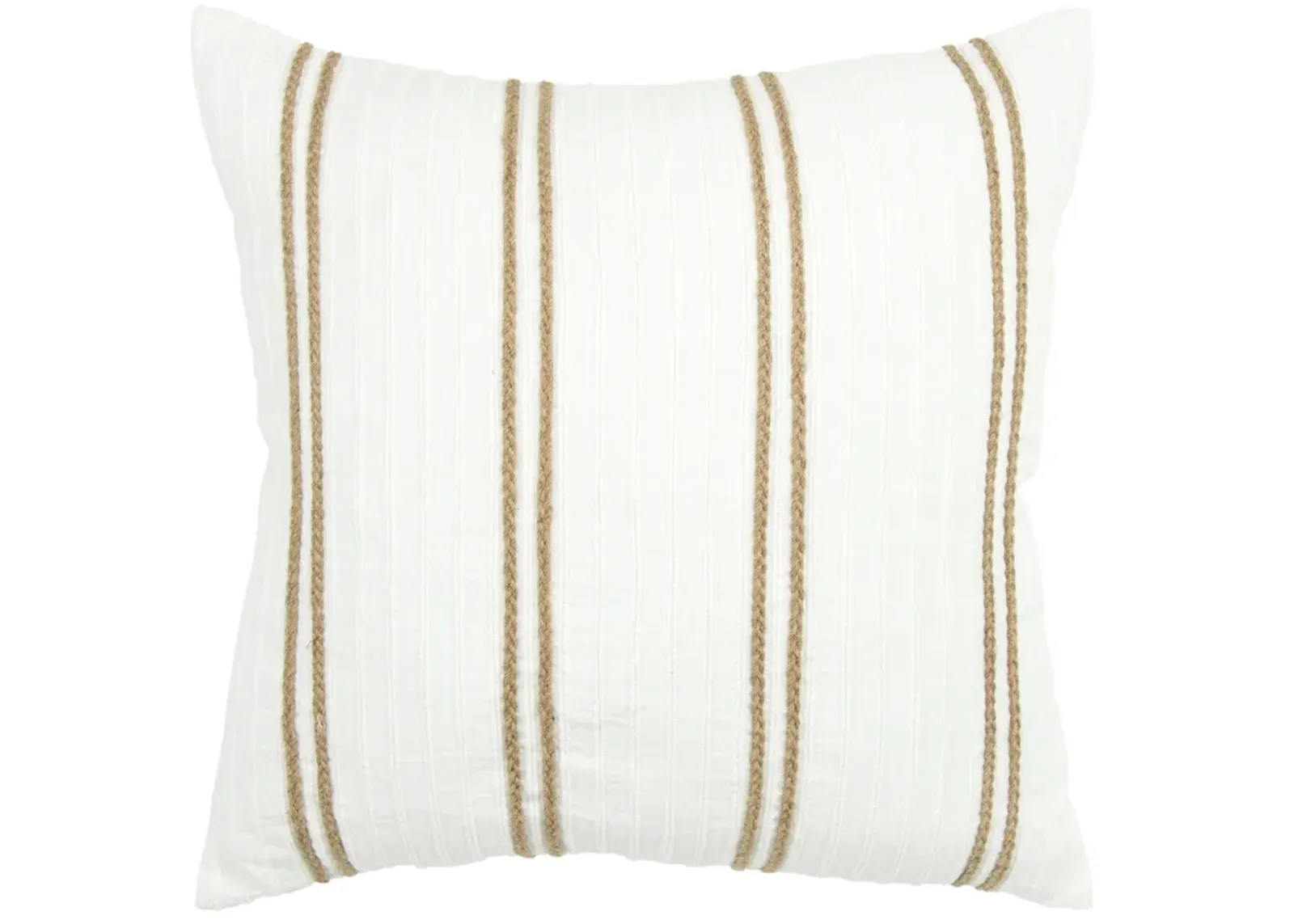 Donny Osmond Stripe Brown Pillow