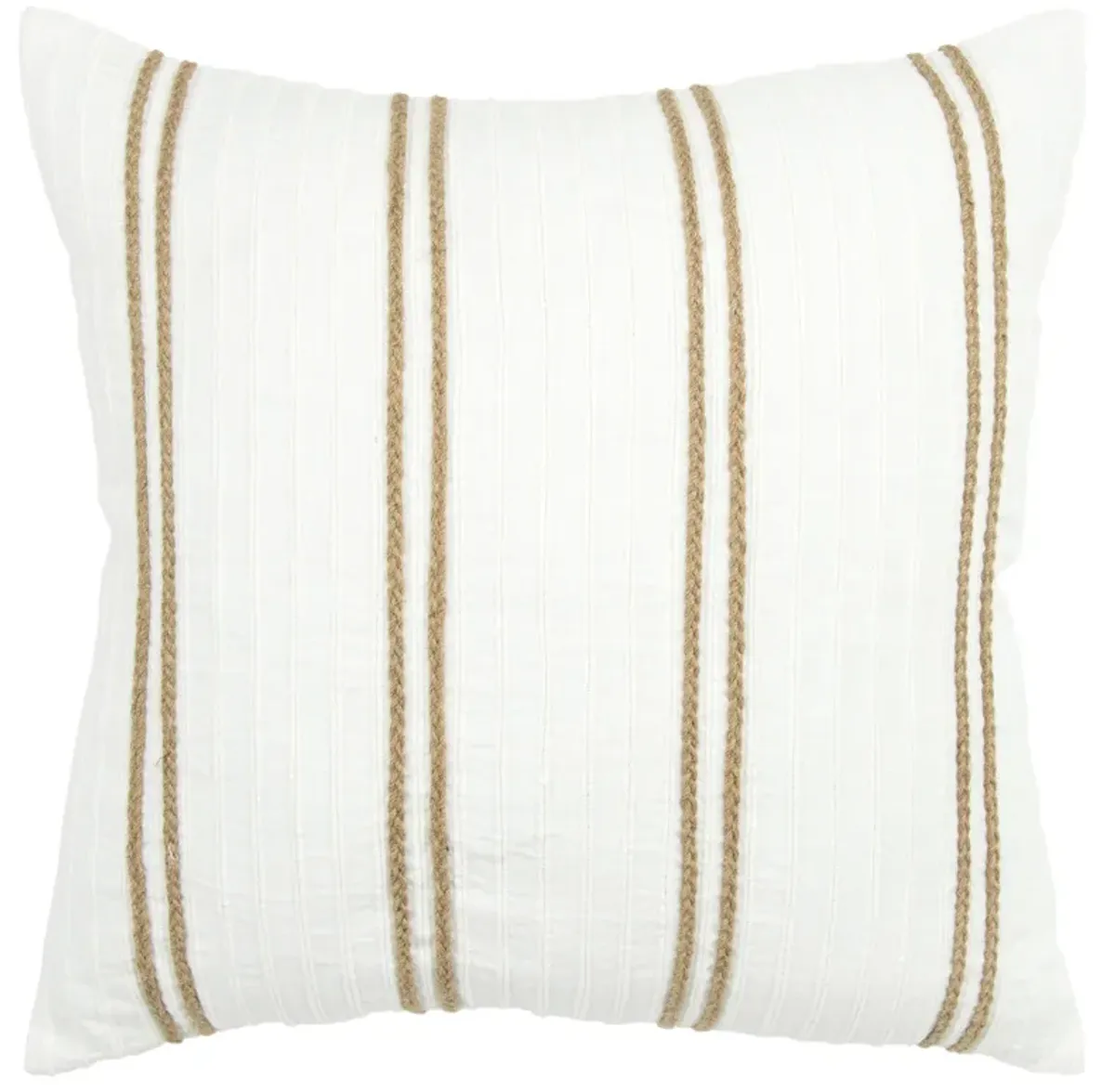 Donny Osmond Stripe Brown Pillow