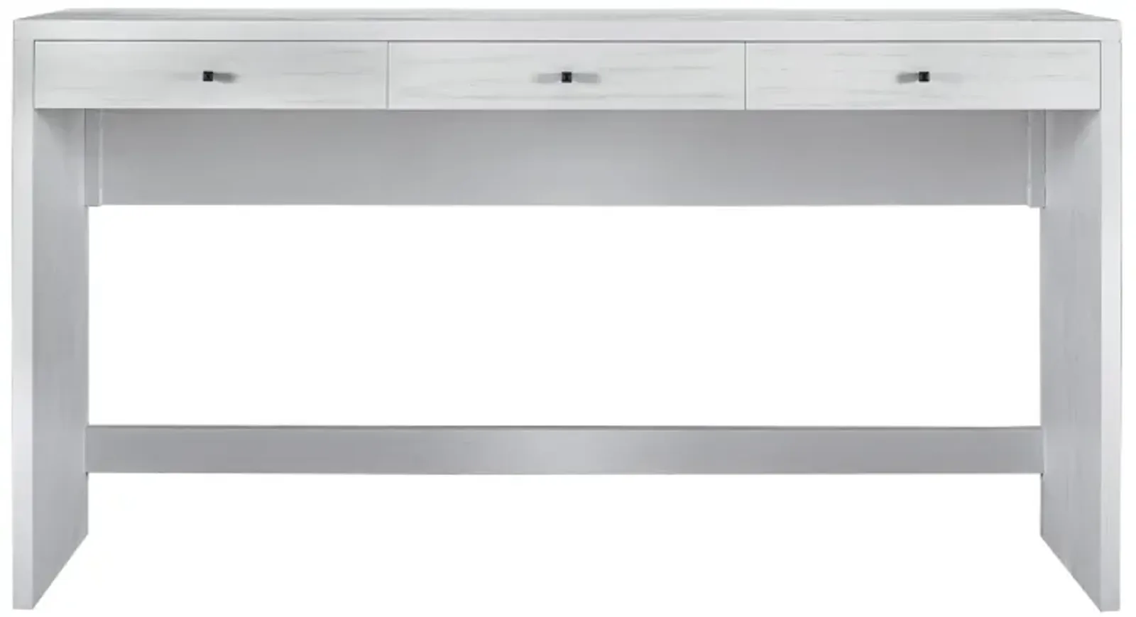 Checkmate Waterfall Console Table - Checkmate White