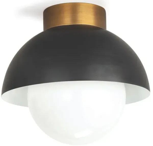 Montreux Bronze And Brass Flush Mount