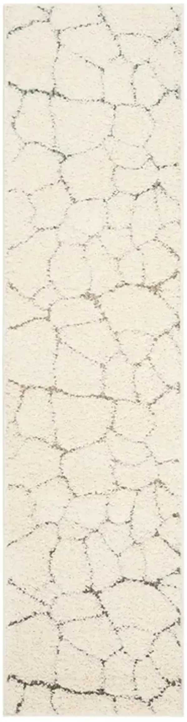 SANTORINI SHAG  Multi 2' X 8' Runner Rug