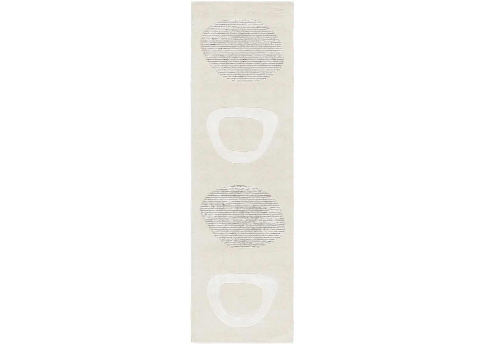 FIFTH AVENUE 451 IVORY  2'-3' x 8' Runner Rug