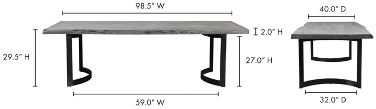 Bent Dining  Table Small