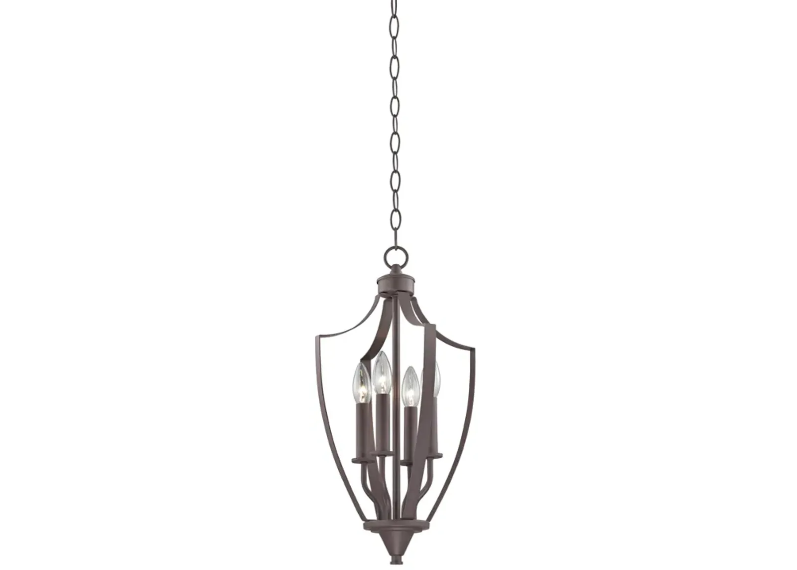 Foyer 11" Wide 4-Light Mini Pendant - Oil Rubbed Bronze