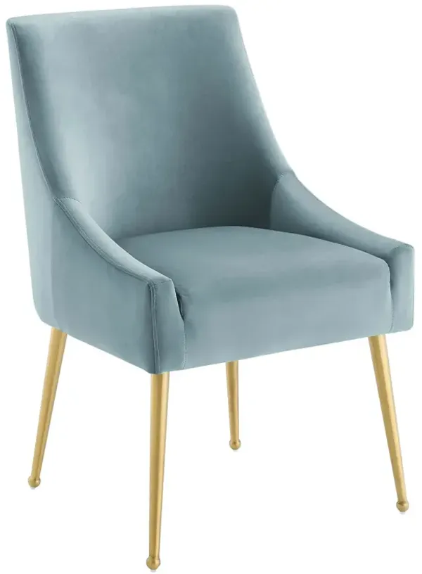 Discern Upholstered Performance Velvet Dining Chair