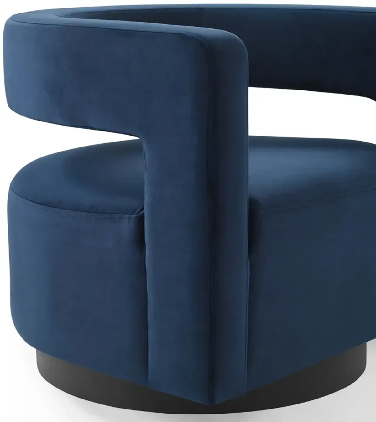 Spin Cutaway Swivel Armchair