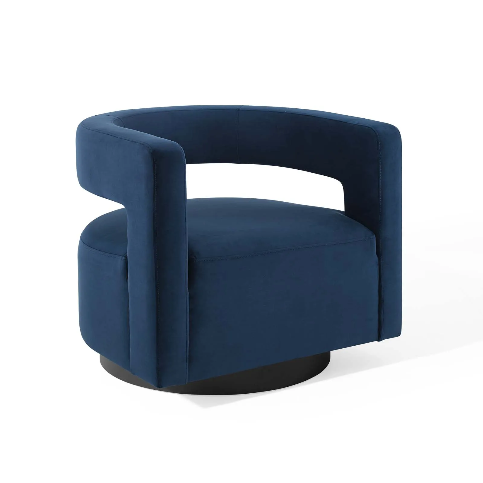 Spin Cutaway Swivel Armchair