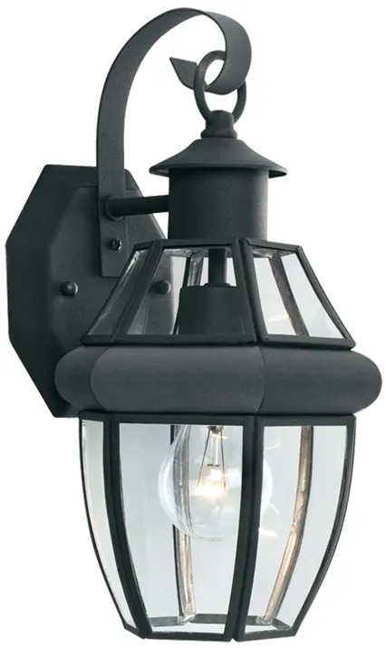 Heritage 13.25" High 1-Light Outdoor Sconce - Black