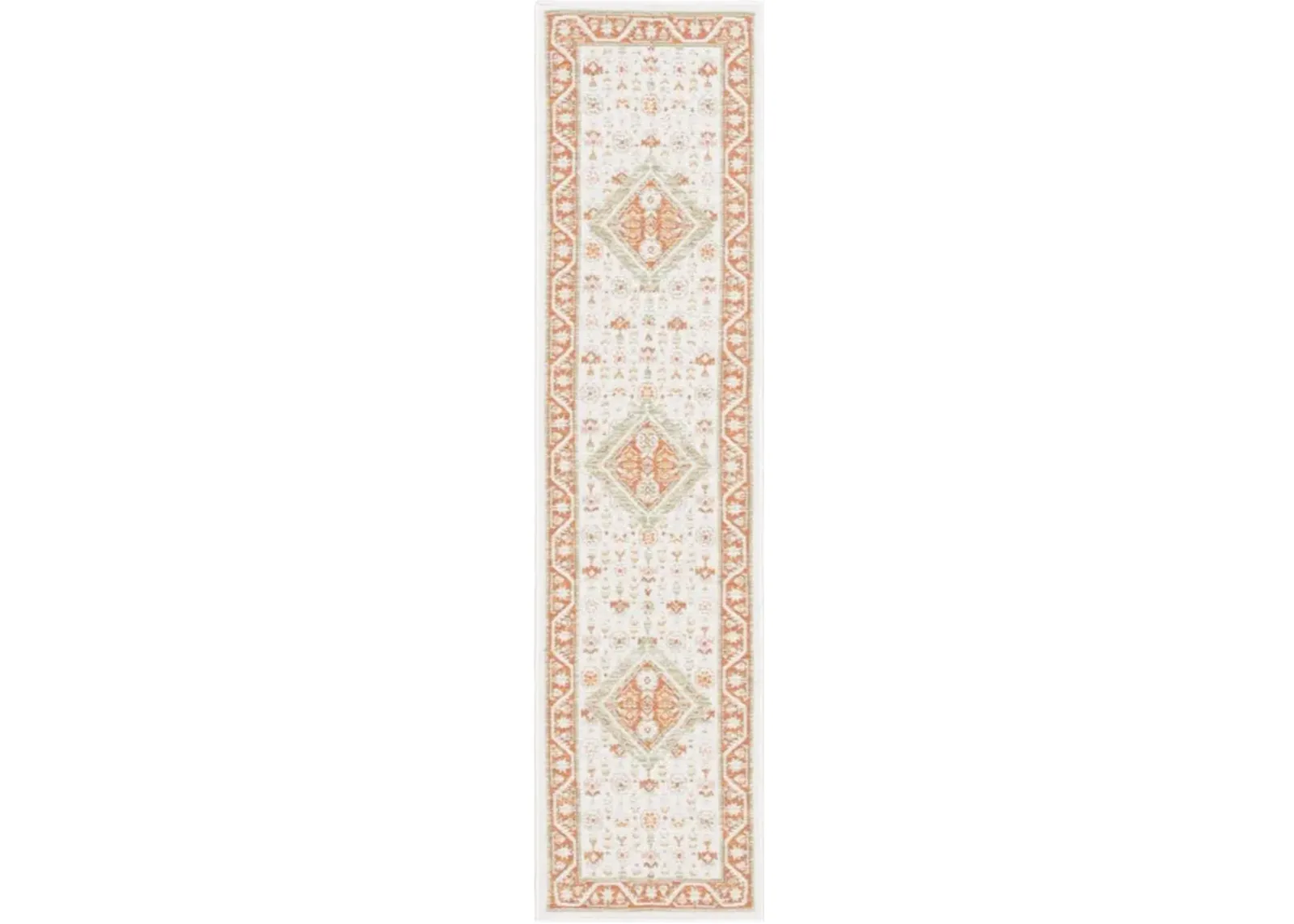 SUNRISE 620 Orange 2' X 8' Runner Rug