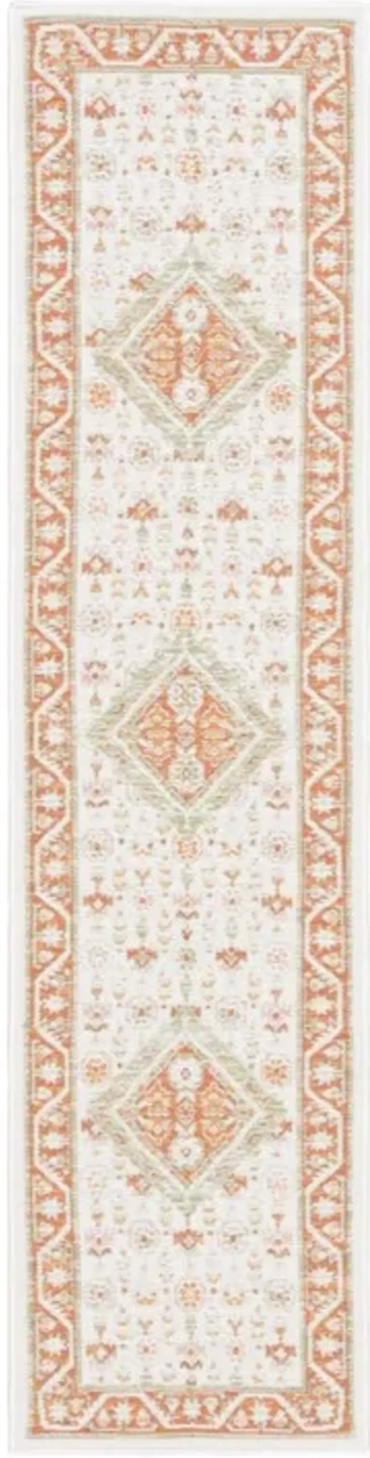 SUNRISE 620 Orange 2' X 8' Runner Rug