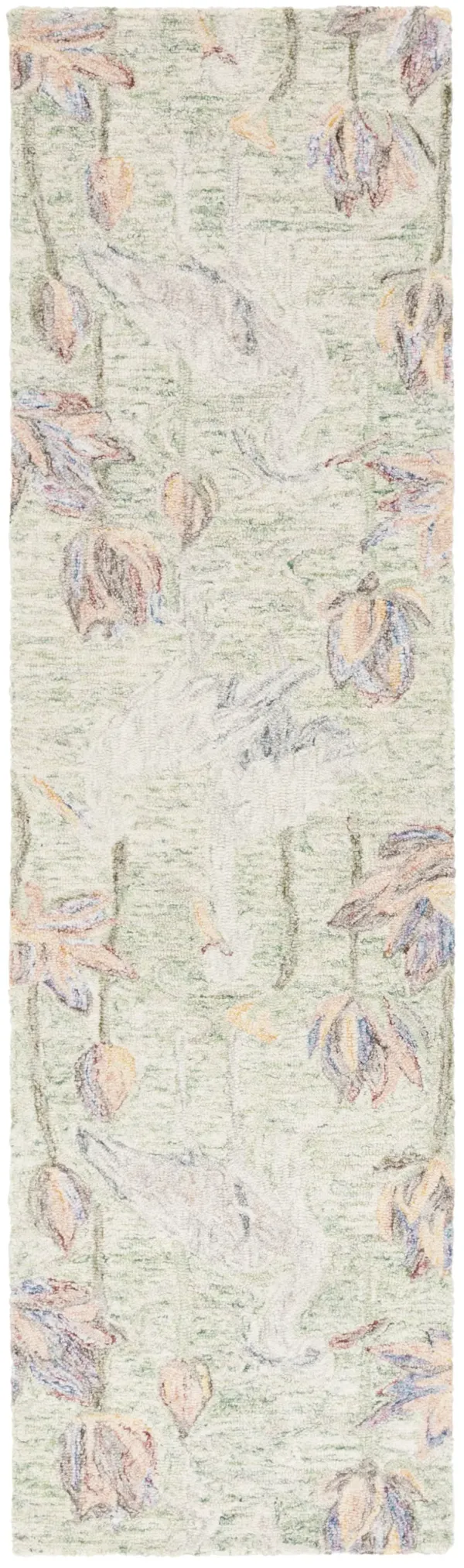 BLOSSOM Hand Tufted 2'-3' x 8' runner