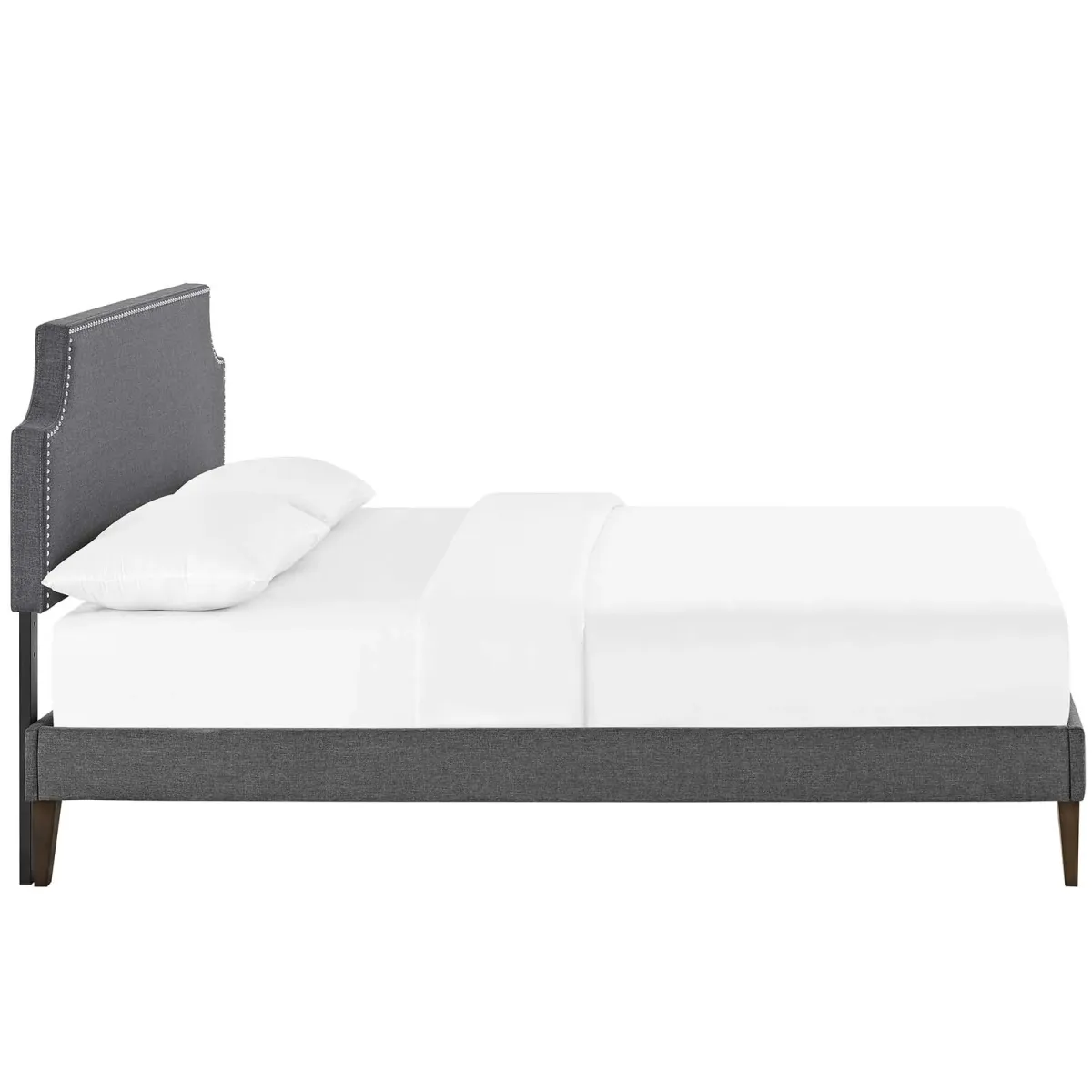 Corene King Fabric Platform Bed