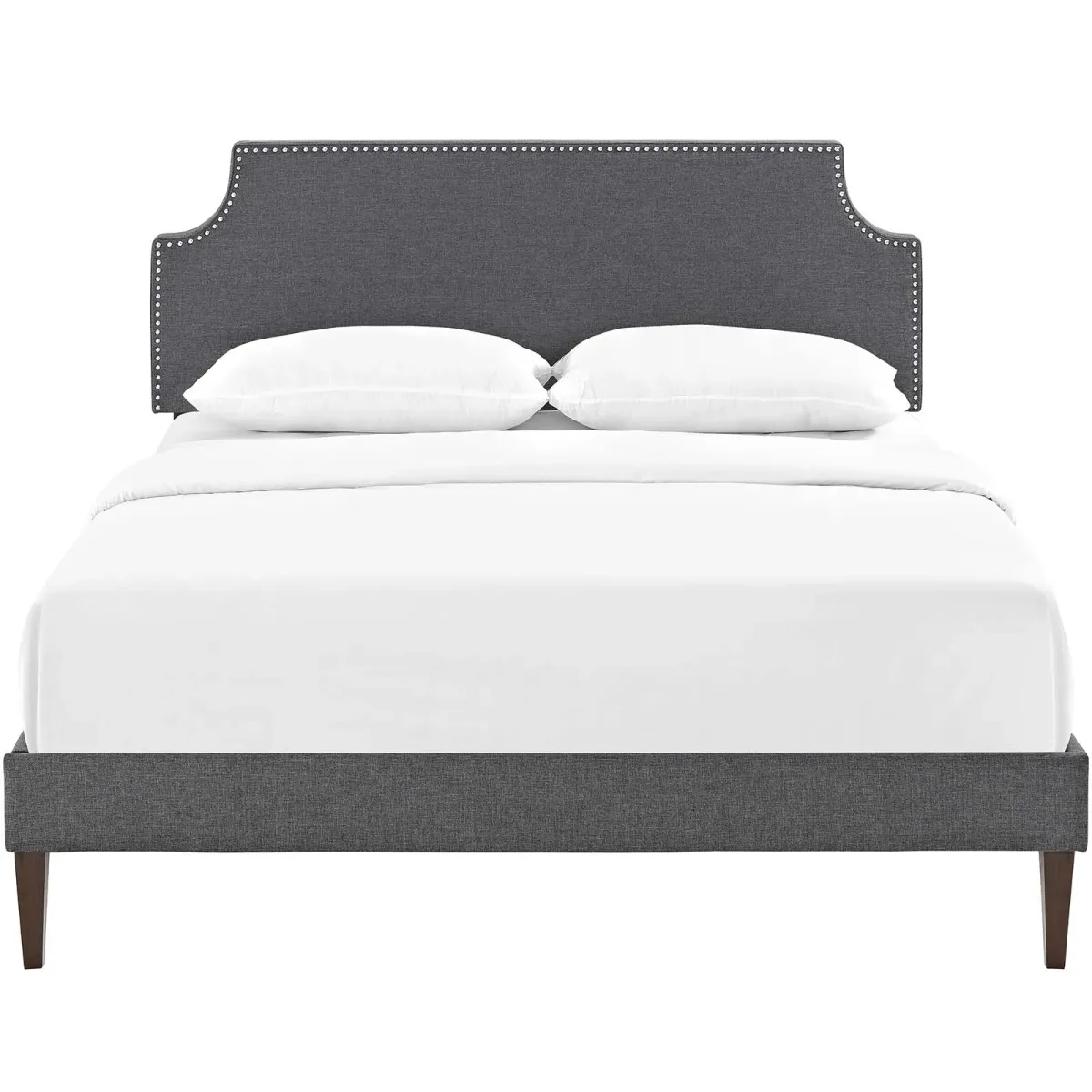 Corene King Fabric Platform Bed