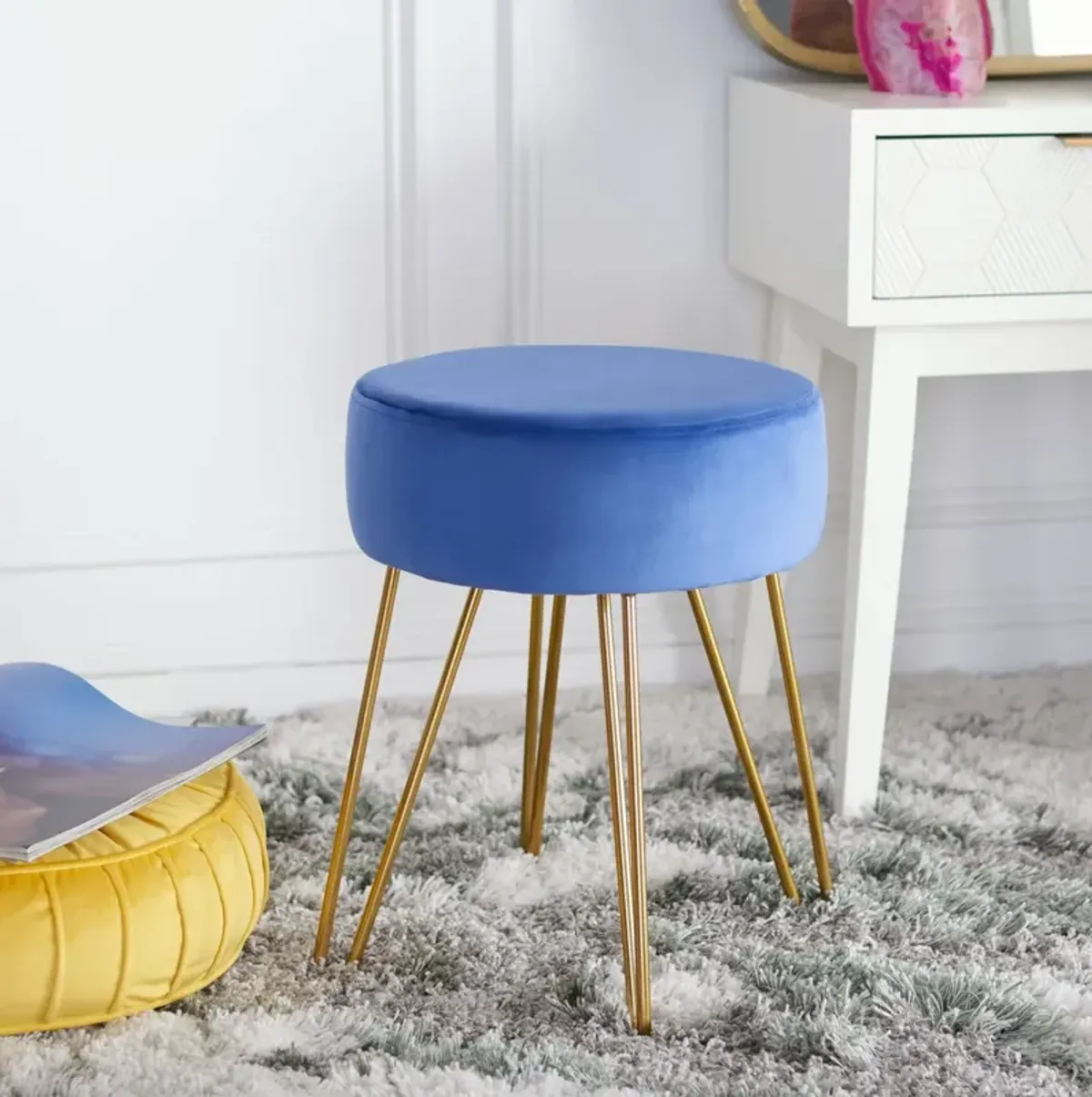 ABREA ROUND OTTOMAN