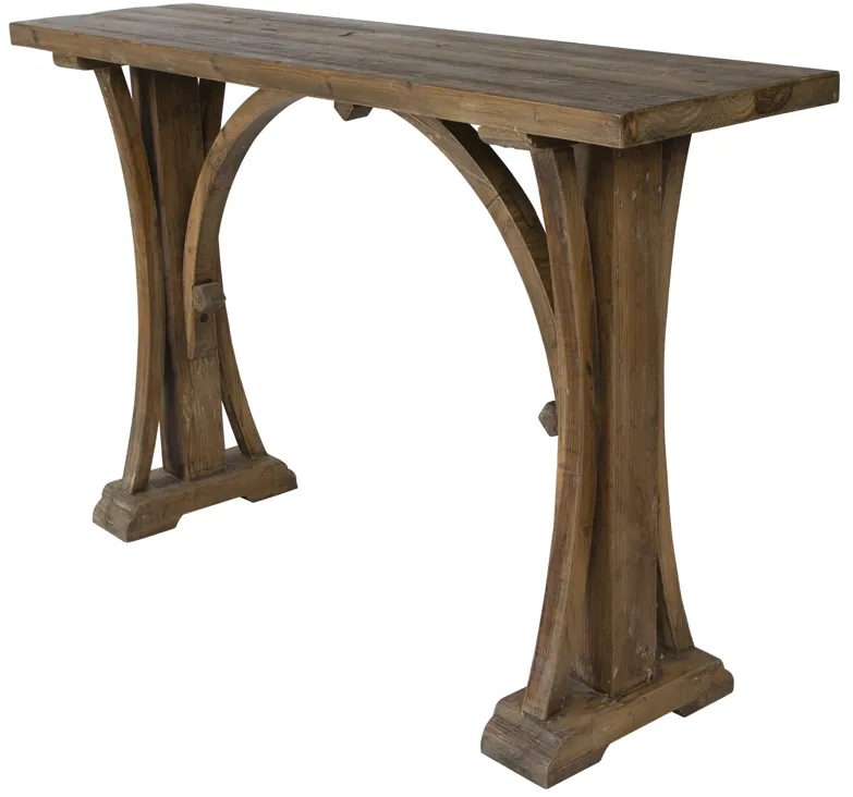 Genessis Reclaimed Wood Console Table