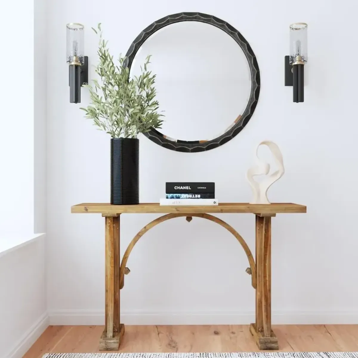 Genessis Reclaimed Wood Console Table