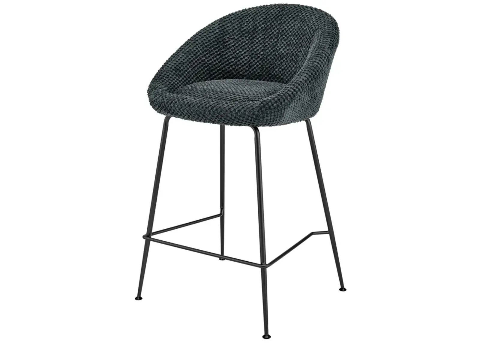 Watson KD Fabric Counter Stool, Georgia Black