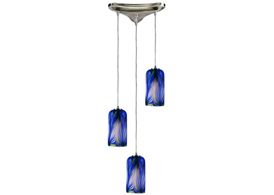 Molten Configurable Multi Pendant - Satin Nickel