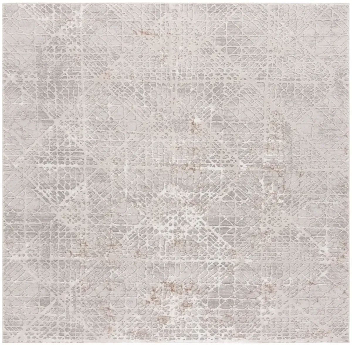 PARKER 132 TAUPE  6'-7' x 6'-7' Square Square Rug