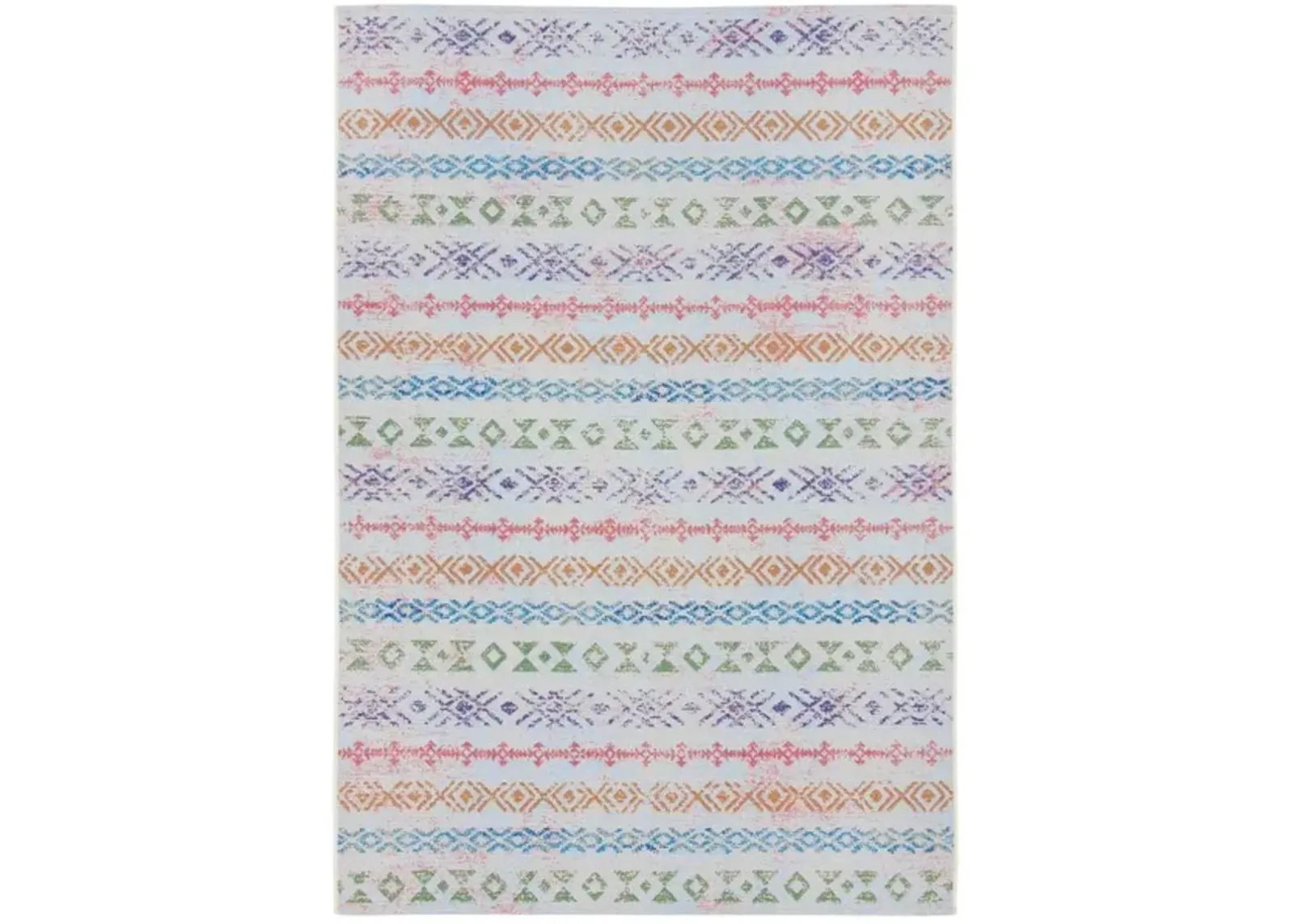 SUMMER 429 Blue  8'-0' x 10'-5' Large Rectangle Rug