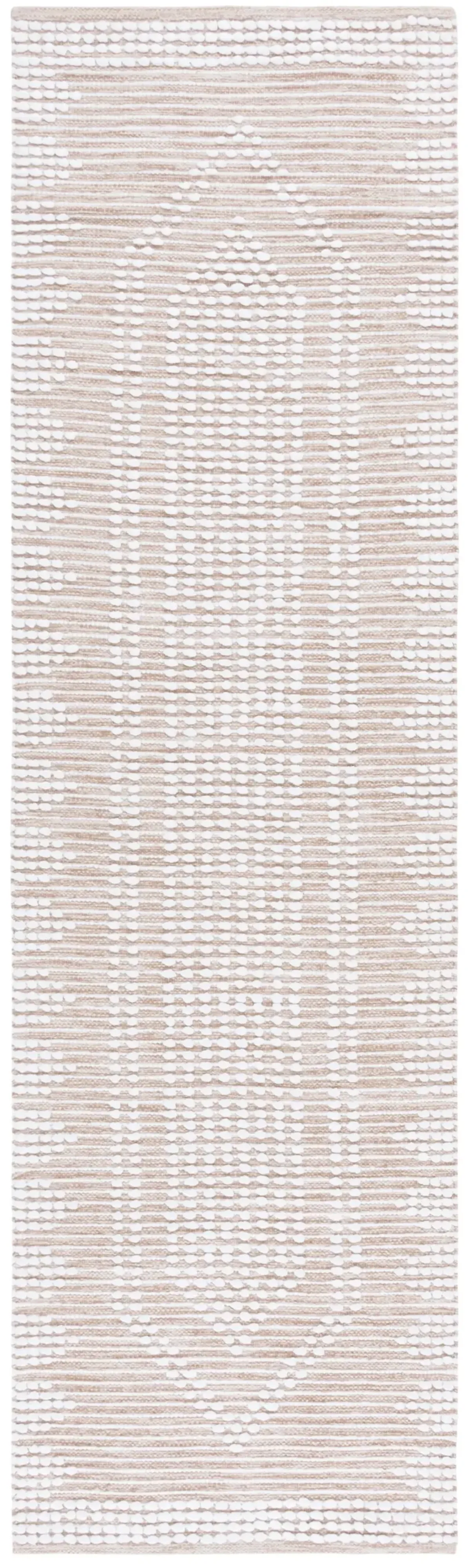 MONTAUK Hand loomed 2'-3' x 8' runner