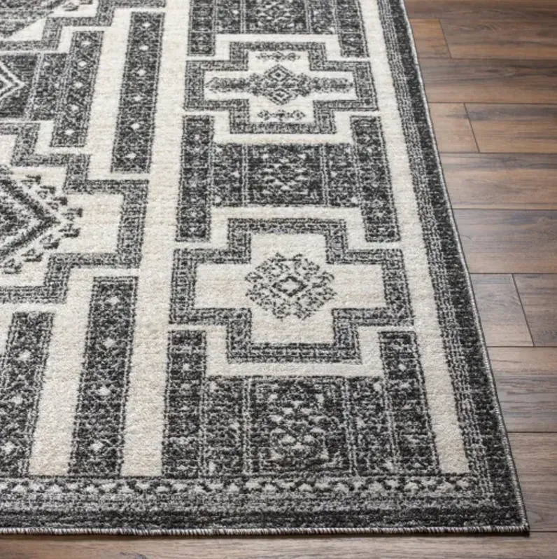 Positano PSN-2317 6'7" x 9' Machine Woven Rug