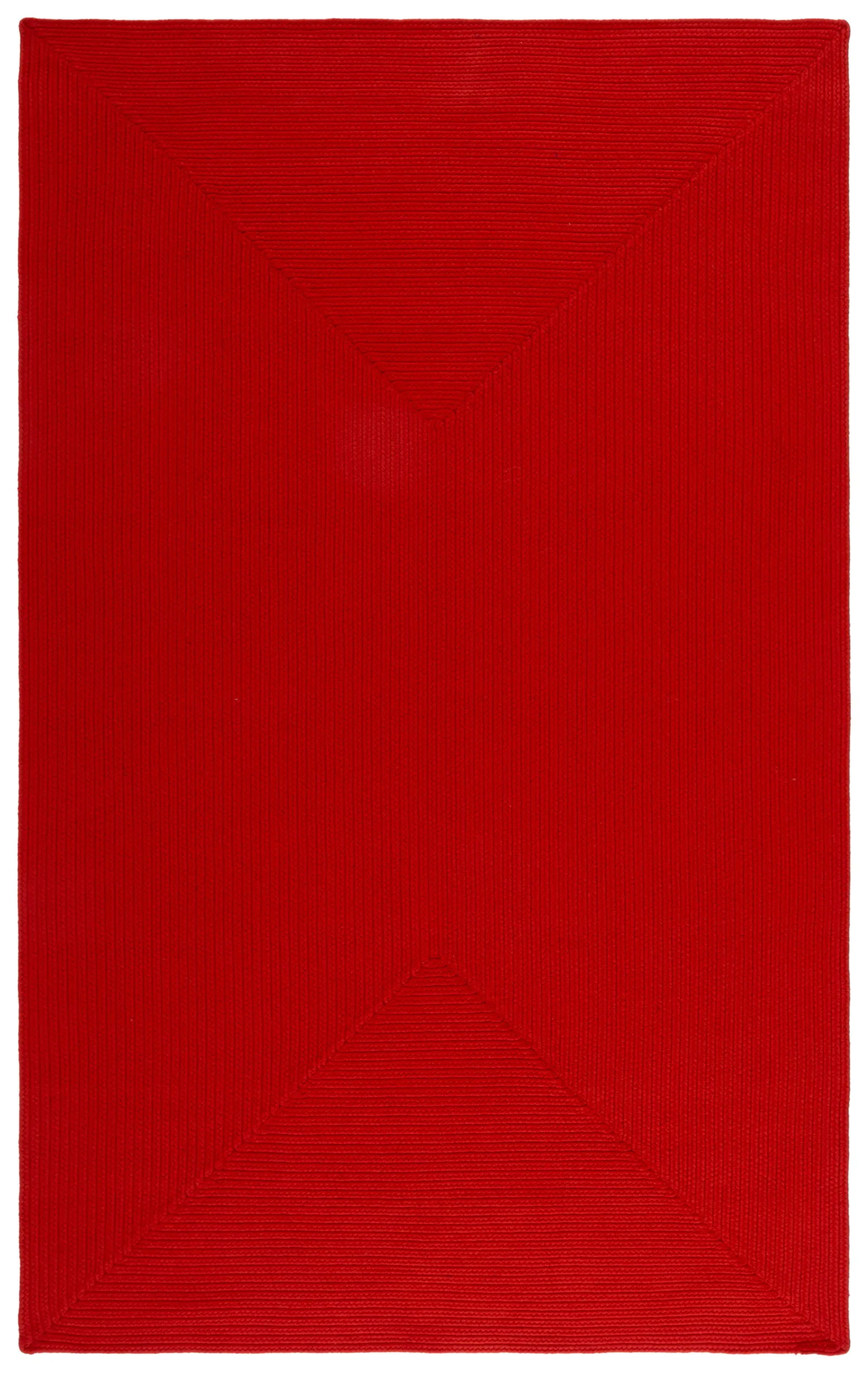 BRAIDED Hand Woven 5' x 8' area rug